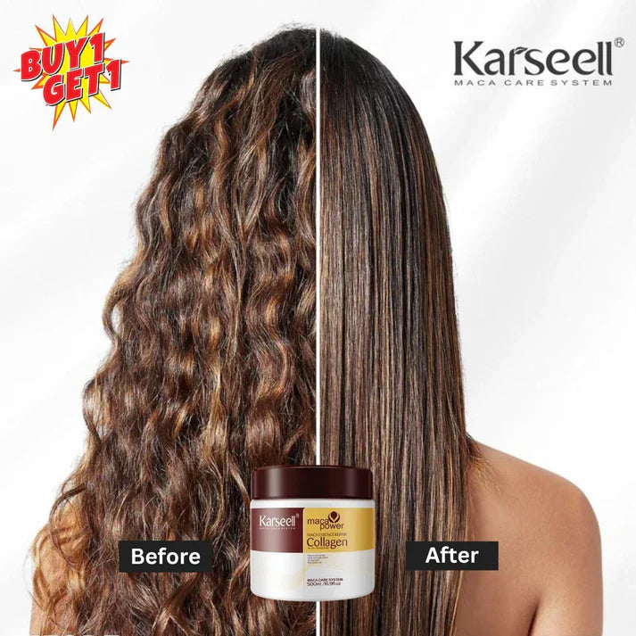 Karseell Collagen Hair Treatment Hair Mask (For All Hair Types)- Buy 1 Get 2
