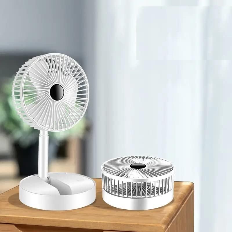 Powerful Rechargeable Table Fan (BUY 1 GET 1 FREE)