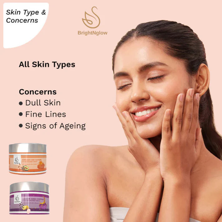 Bright & Glow Day & Night cream Combo(Pack of 2)