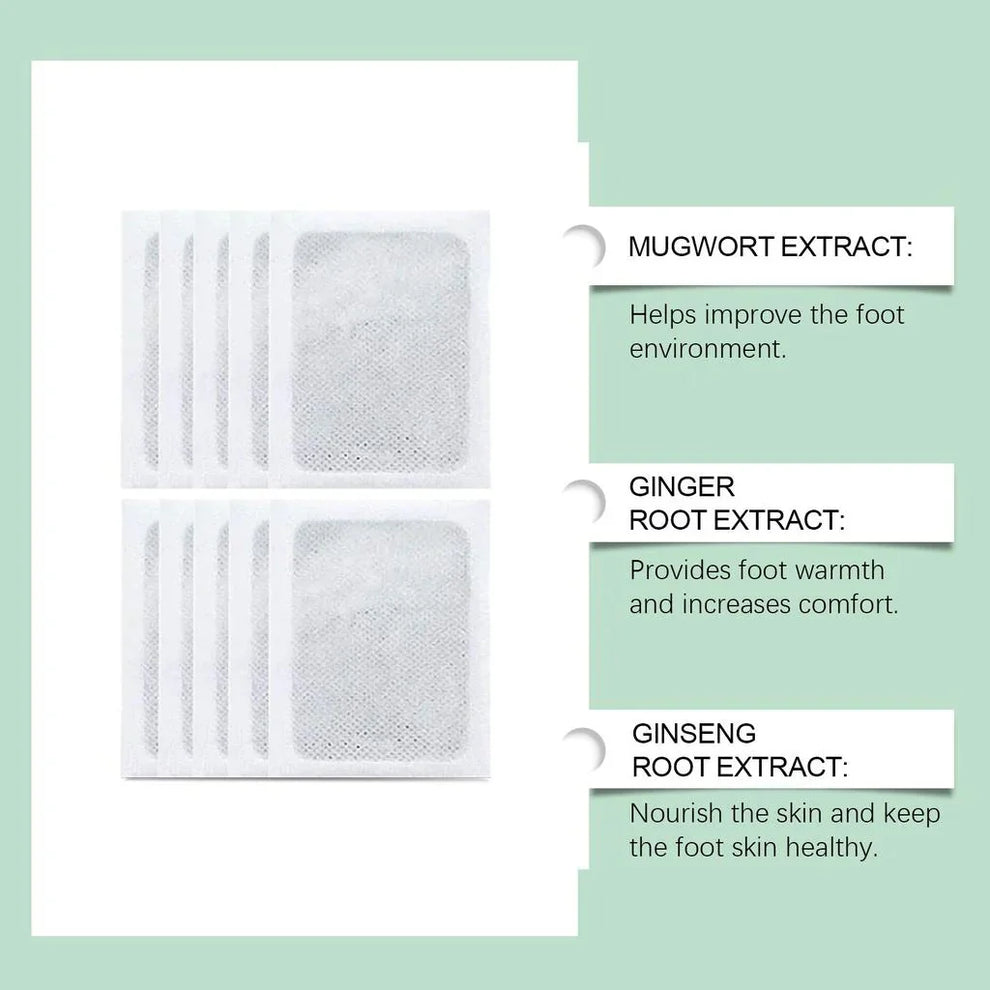 100% Herbal Detox Foot Pads (BUY 1 GET 3)