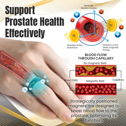 Black Stone Prostate Therapy Ring (PACK OF 2)