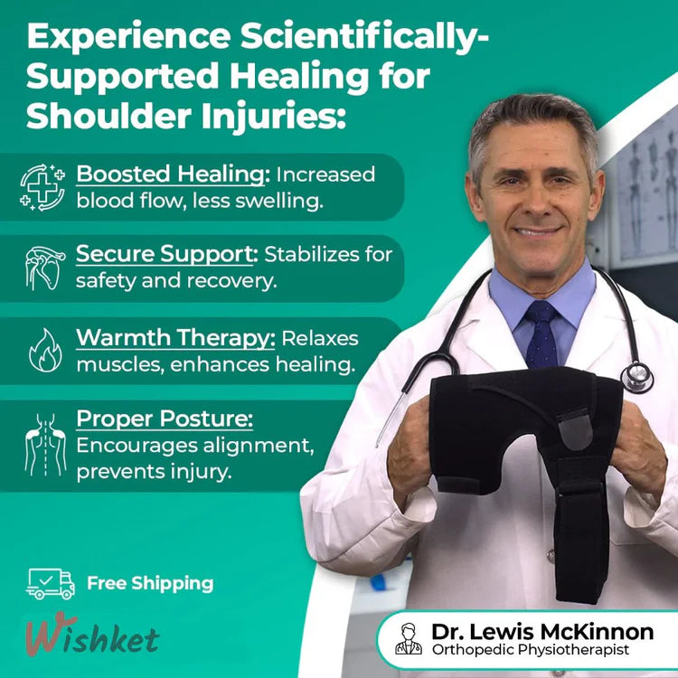 SPOSAFE Shoulder Support Back Brace