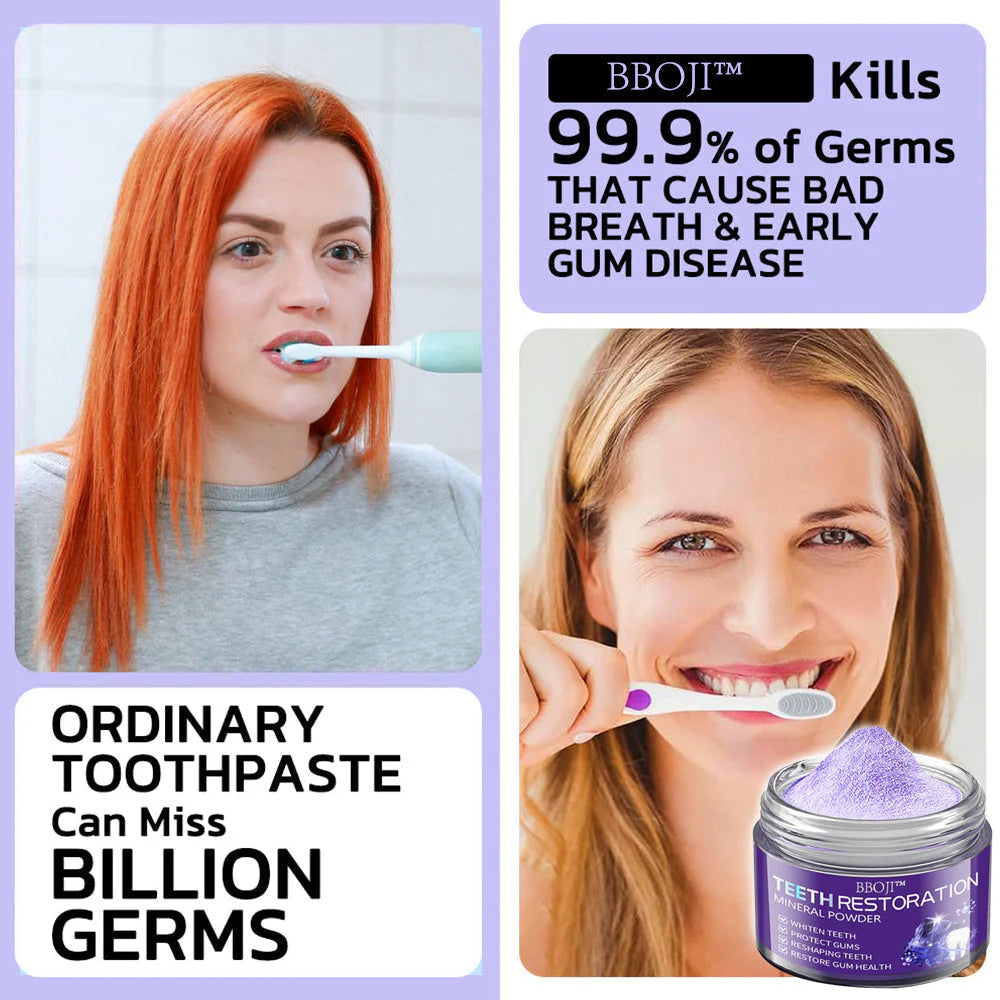 BBOJI TeethRestoration Mineral Powder🦷 (BUY 1  GET 1 FREE)