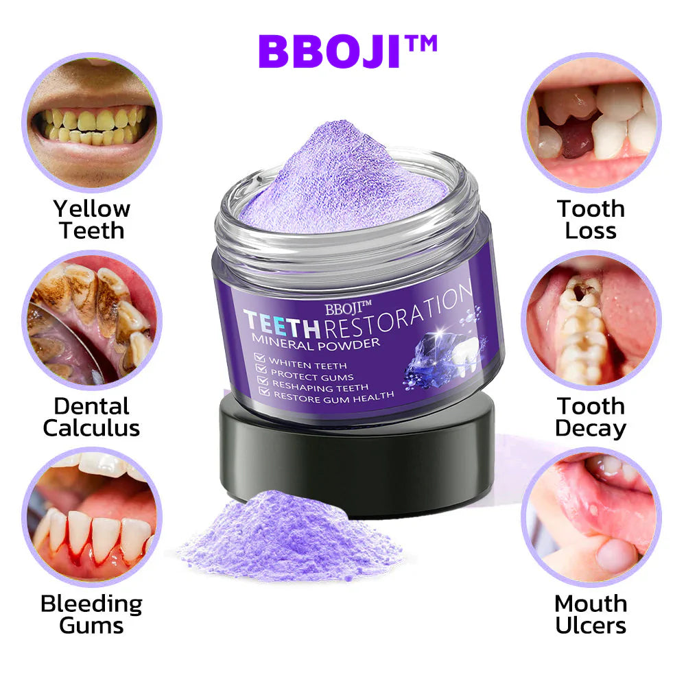 BBOJI TeethRestoration Mineral Powder🦷 (BUY 1  GET 1 FREE)
