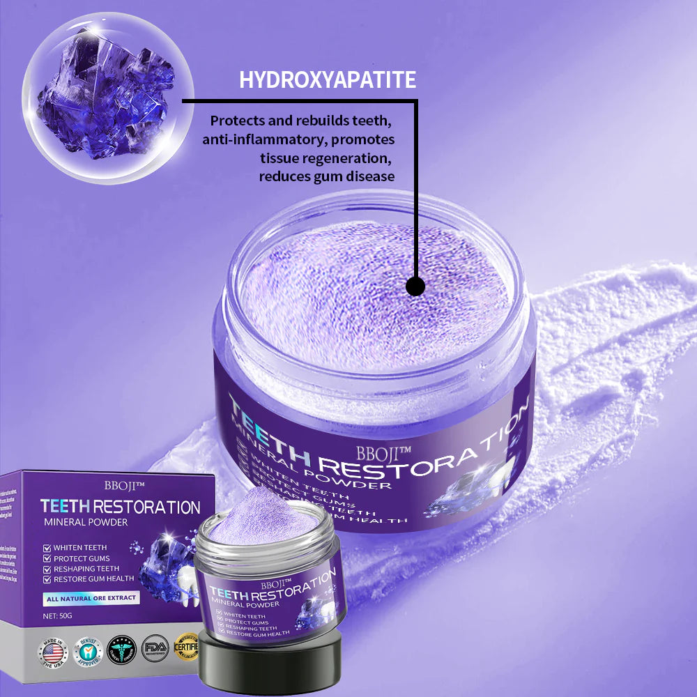 BBOJI TeethRestoration Mineral Powder🦷 (BUY 1  GET 1 FREE)