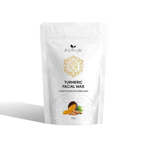 Turmeric Facial Wax (5 Minute Painless Herbal Wax Powder)