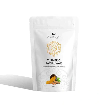 Turmeric Facial Wax (5 Minute Painless Herbal Wax Powder)