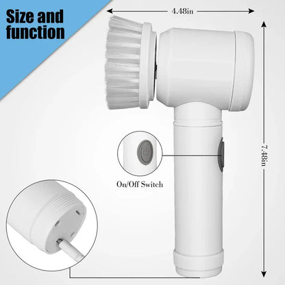 ScrubMaster Multi-Function Electric Cleaning Brush