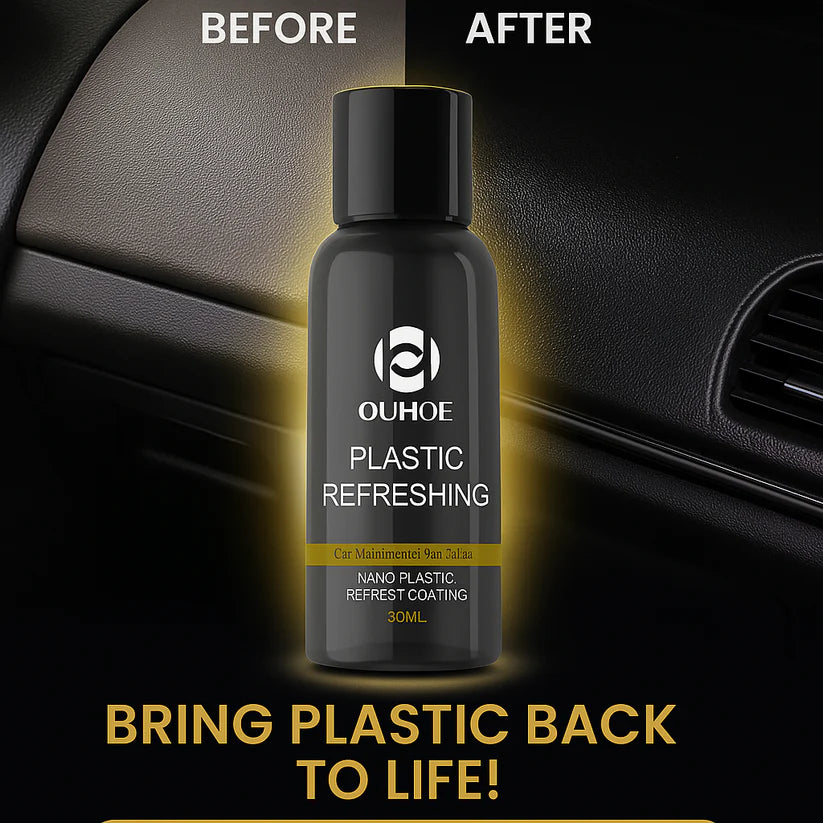 Nano Plastic Revitalizing Coating Agent for Car 100ml (Pack of 2)