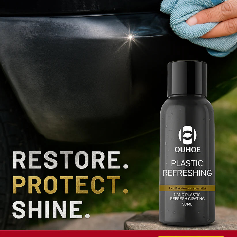 Nano Plastic Revitalizing Coating Agent for Car 100ml (Pack of 2)