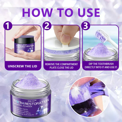 BBOJI TeethRestoration Mineral Powder🦷 (BUY 1  GET 1 FREE)