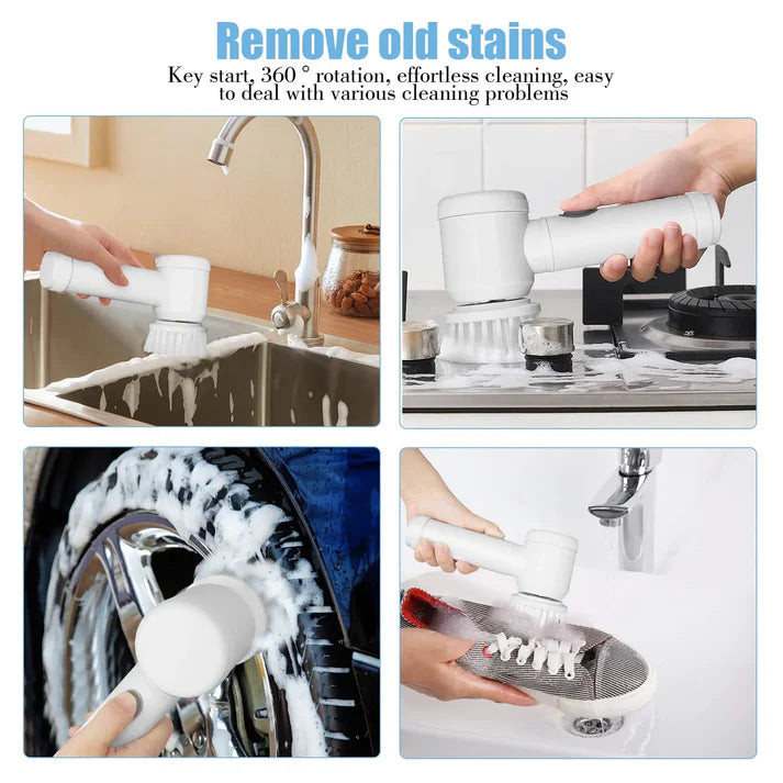 ScrubMaster Multi-Function Electric Cleaning Brush