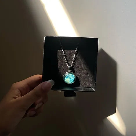 Glowing Moon Pendant (Unisex)
