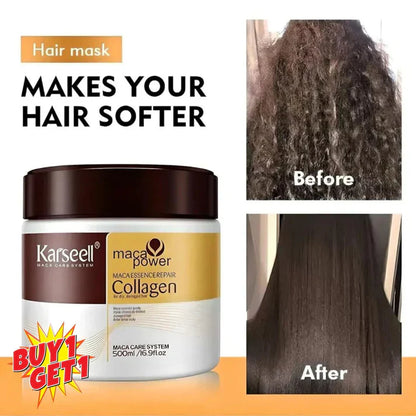 Karseell Collagen Hair Treatment Hair Mask (For All Hair Types)- Buy 1 Get 2