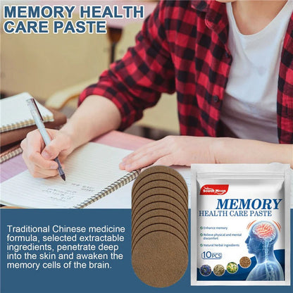 Memory Health Care Paste | Memory Enhancing Patch (Buy 1 Get 1 Free)