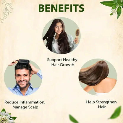 Jamalgota Ayurvedic Hair Growth Oil (Pack of 2 | 1 Month Course)