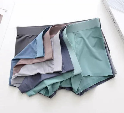 Men's Ice Silk Briefs Boxers (Pack of 6)