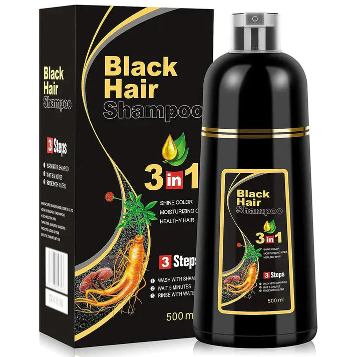 Black Hair Shampoo (Pack of 3)