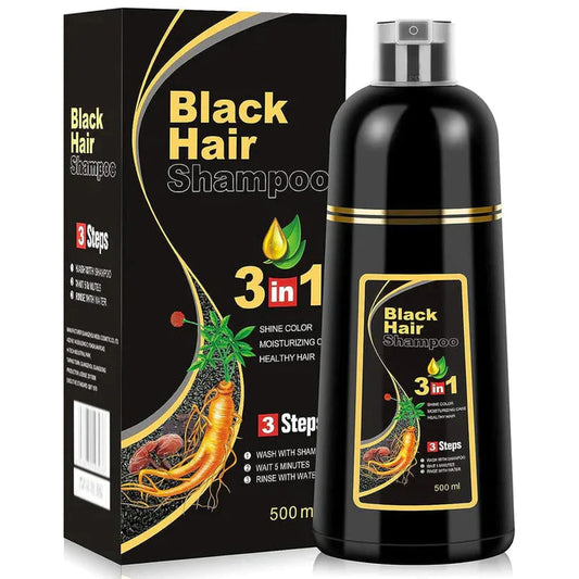 Black Hair Shampoo (Pack of 3)