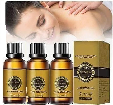 Belly Drainage Ginger Oil (Pack of 3)