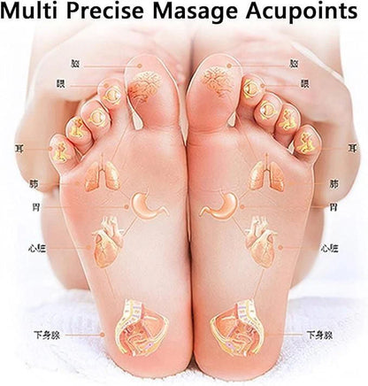 Acupressure Reflexology Socks (PACK OF 4 SOCKS + 2 STICKS)