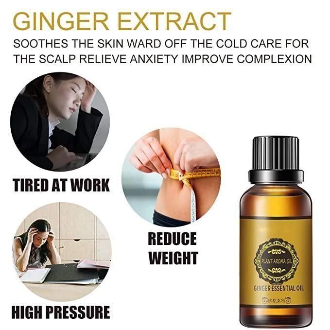 Belly Drainage Ginger Oil (Pack of 3)