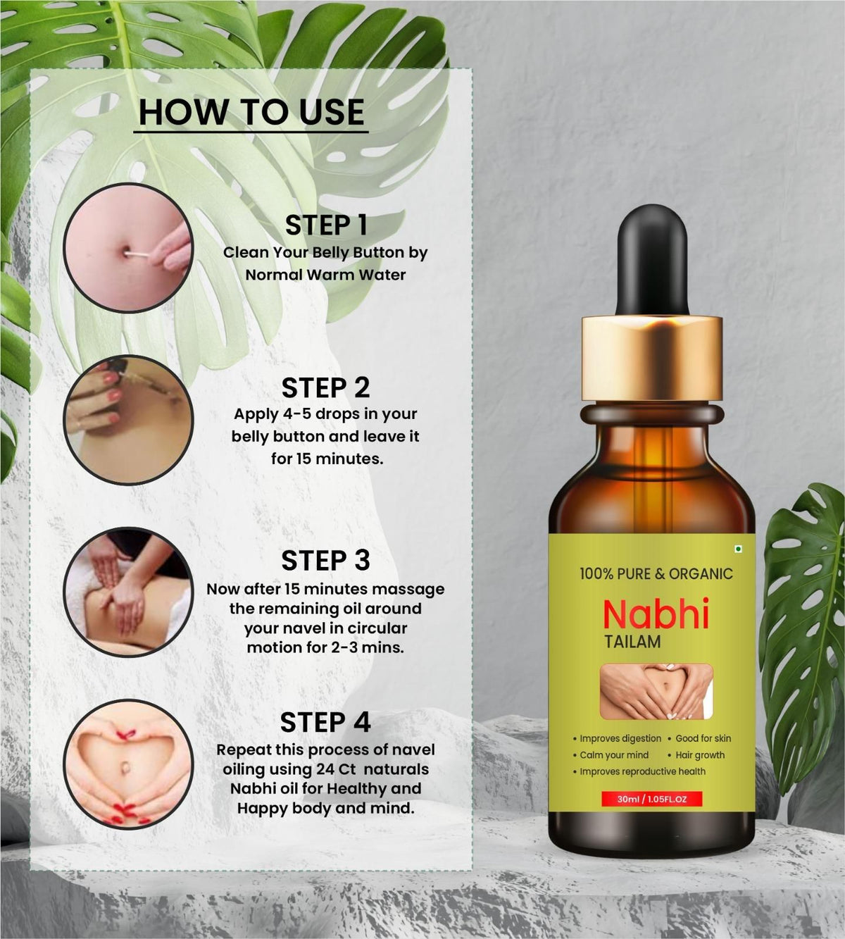 Nabhi Touch Oil (BUY 1 GET 1 FREE)