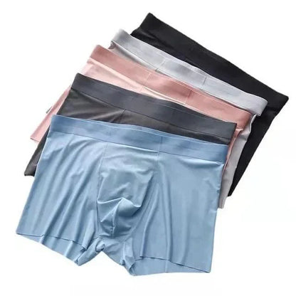 Men's Ice Silk Briefs Boxers (Pack of 6)