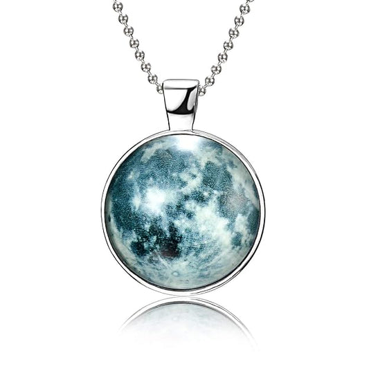 Glowing Moon Pendant (Unisex)