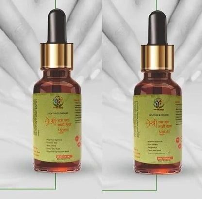 AYURVEDIC RAMKIRPA ORGANIC NABHI TAILAM (BUY 1 GET 1 FREE)