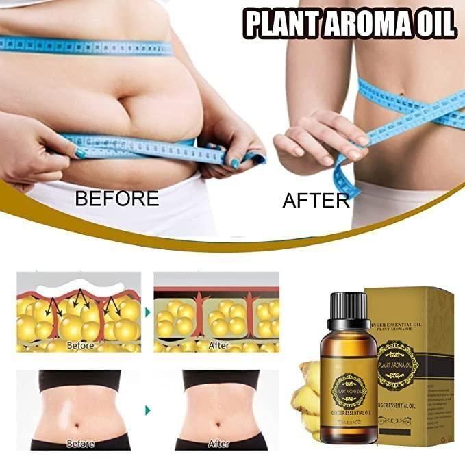 Belly Drainage Ginger Oil (Pack of 3)