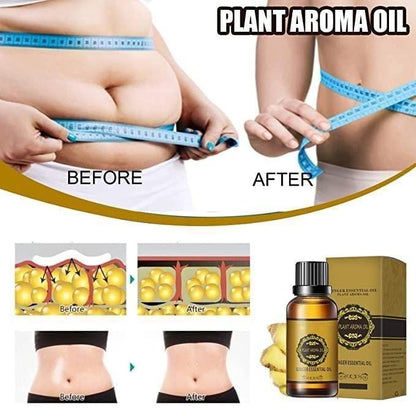 Belly Drainage Ginger Oil (Pack of 3)