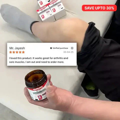 5-in-1 Japanese Instant Pain Relief Soothing Massage Gel (Buy 1 Get 1 FREE)