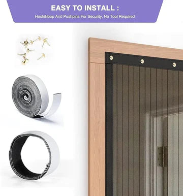🌟Magic Mesh Magnetic Door Curtain🌟💕