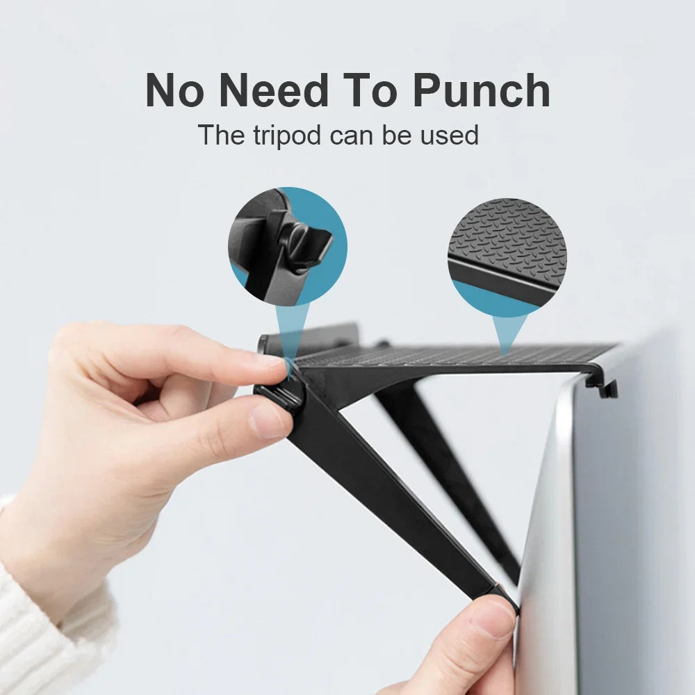 Creative Multifunctional Screen Top Shelf