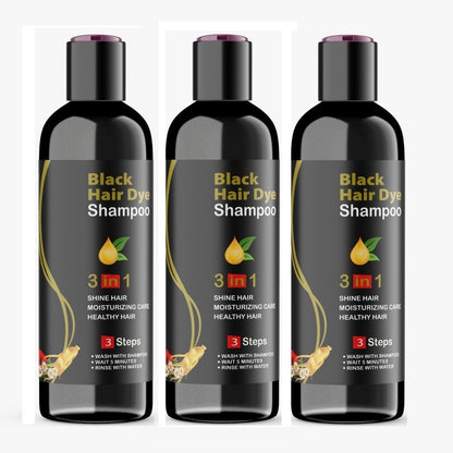Black Hair Shampoo (Pack of 3)