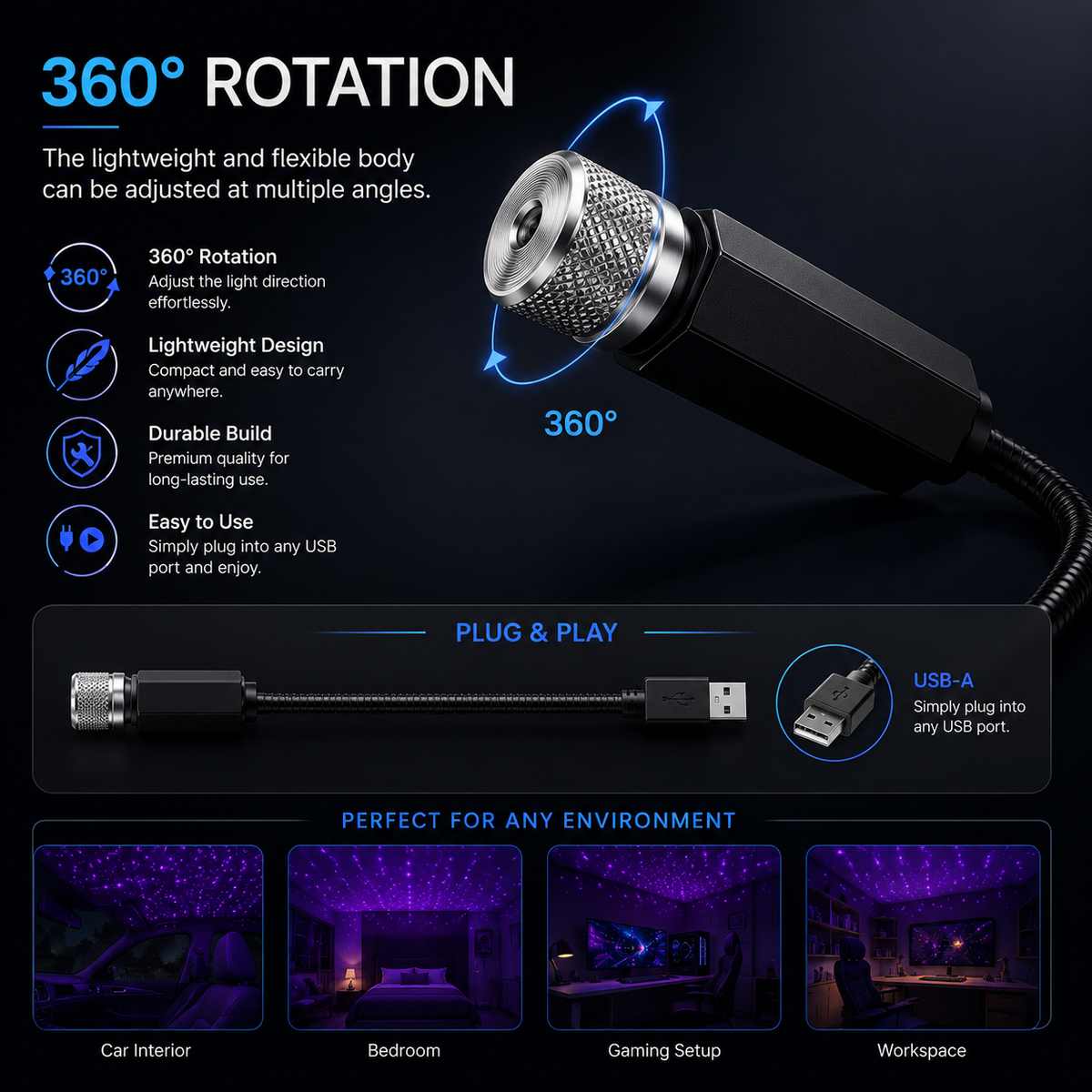 AuraDrive Star Light (BUY 1 GET 1 FREE)