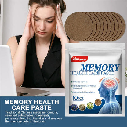 Memory Health Care Paste | Memory Enhancing Patch (Buy 1 Get 1 Free)