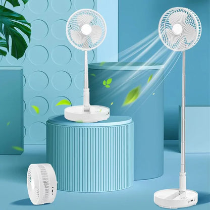 Powerful Rechargeable Table Fan (BUY 1 GET 1 FREE)