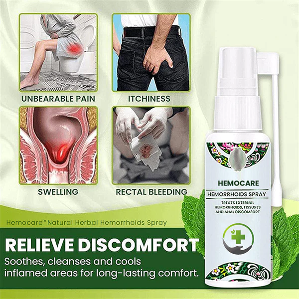 Herbal Piles - Hemorrhoids Relief Spray (BUY 1 GET 1 FREE)
