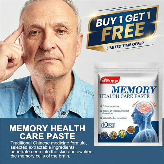 Memory Health Care Paste | Memory Enhancing Patch (Buy 1 Get 1 Free)