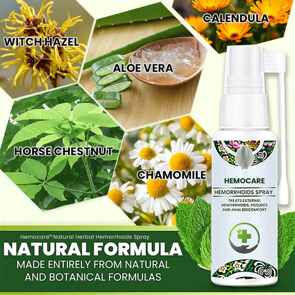 Herbal Piles - Hemorrhoids Relief Spray (BUY 1 GET 1 FREE)