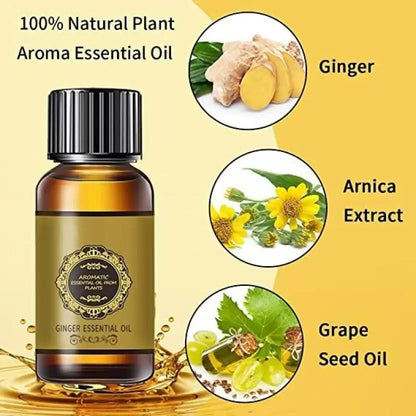 Belly Drainage Ginger Essential Oil  (BUY 1 GET 1 FREE)