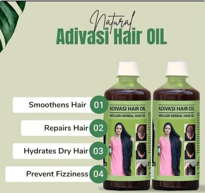 Adivasi Strong Herbal Hair Oil  (Buy 1 Get 1 Free)