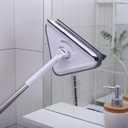 Multi-Functional Rotatable Triangle Mop with Long Handle