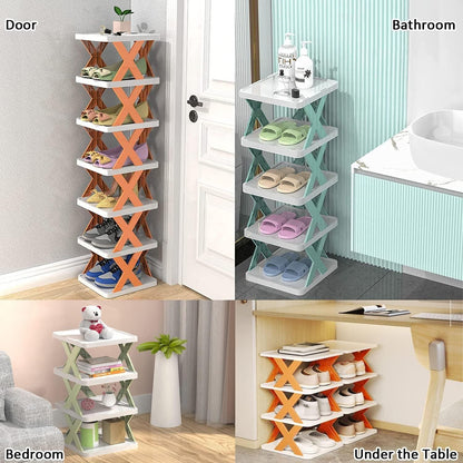 Smart Foldable Shoes Shelf (Pack of 5)