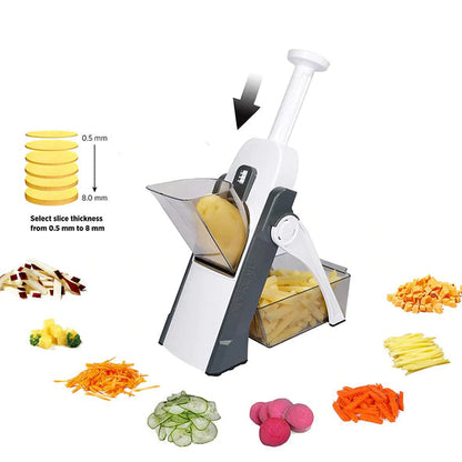 🔥HOT SALE LIVE NOW💥5 IN 1 MULTI-FUNCTION QUICK VEGETABLE CUTTING GRATER