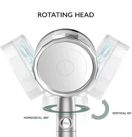 High Pressure Water Saving fan Shower Head