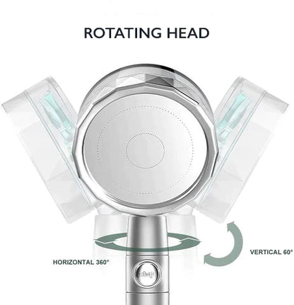 High Pressure Water Saving fan Shower Head