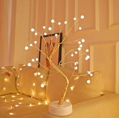 Elegant Pearls LED Tree Lights